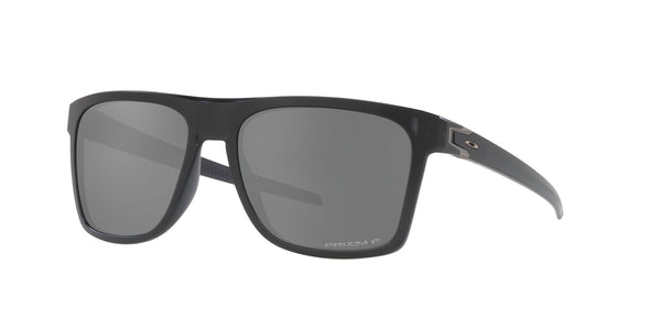 Anteojos Oakley Leffingwell Negro Tinta Mate / Prizm Black Polarizado, vista en ángulo