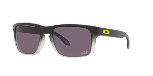Anteojos Oakley Holbrook Negro Degradado Tour de France / Prizm Grey, vista en ángulo