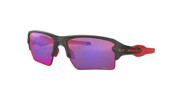 Anteojos Oakley Flak 2.0 XL Gris Humo / Prizm Road, vista en ángulo