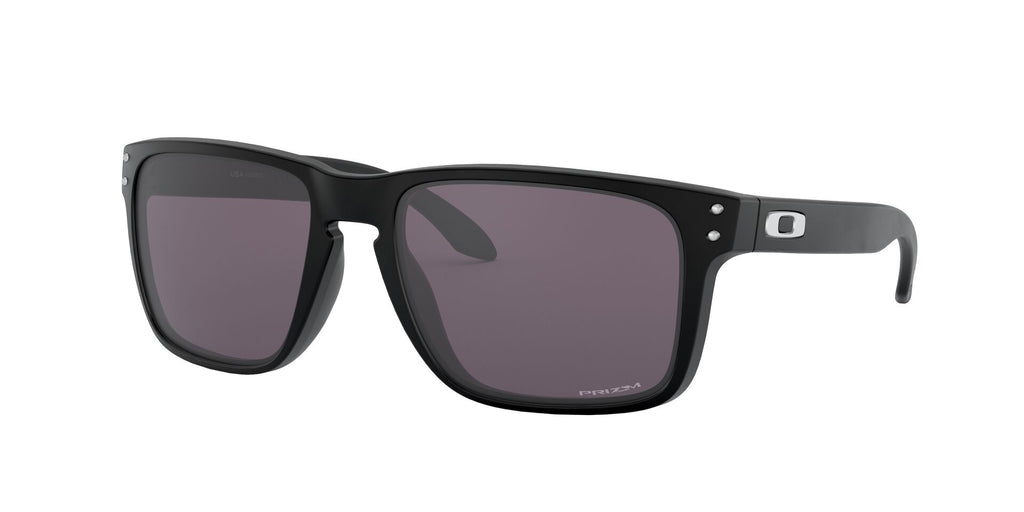 Anteojos Oakley Holbrook XL Negro Mate / Prizm Grey, vista en ángulo
