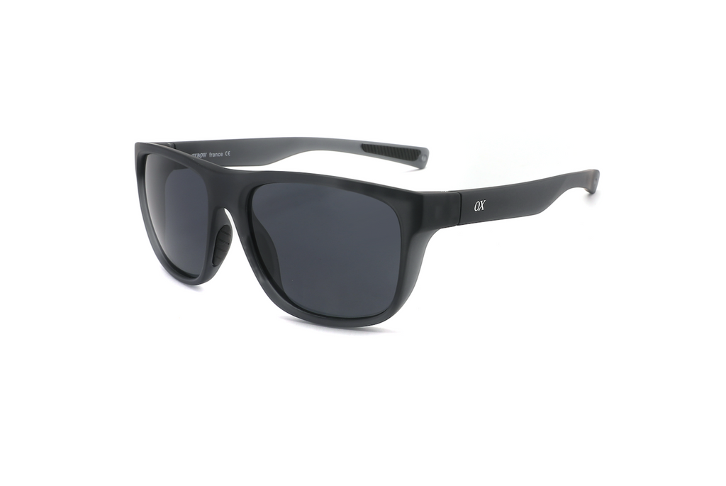 Anteojos Oxbow Negro / Gris Oscuro - OX 267 03, vista en ángulo
