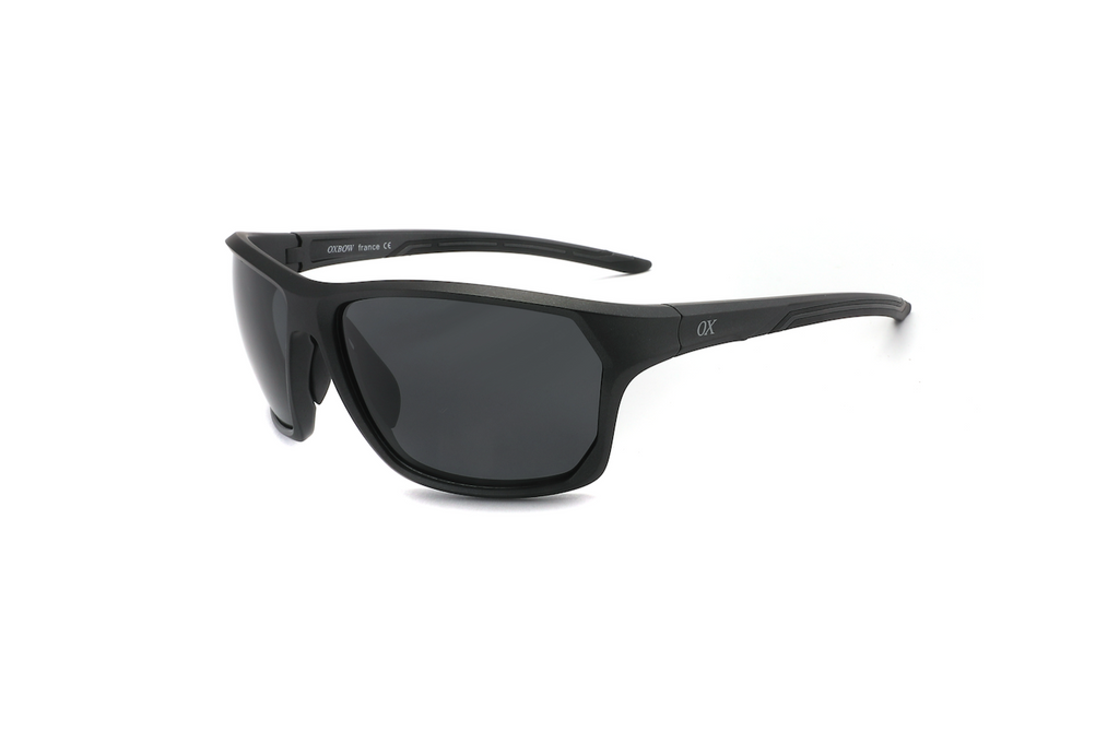 Anteojos Oxbow Negro / Gris Oscuro - OX 260 06, vista en ángulo