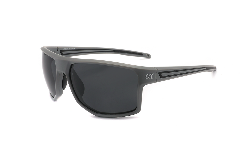 Anteojos Oxbow Gris / Gris Oscuro - OX 252 02, vista en ángulo