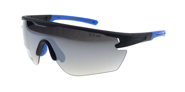 Anteojos Oxbow Negro y Azul / Gris Degradé - OX 250 02, vista en ángulo