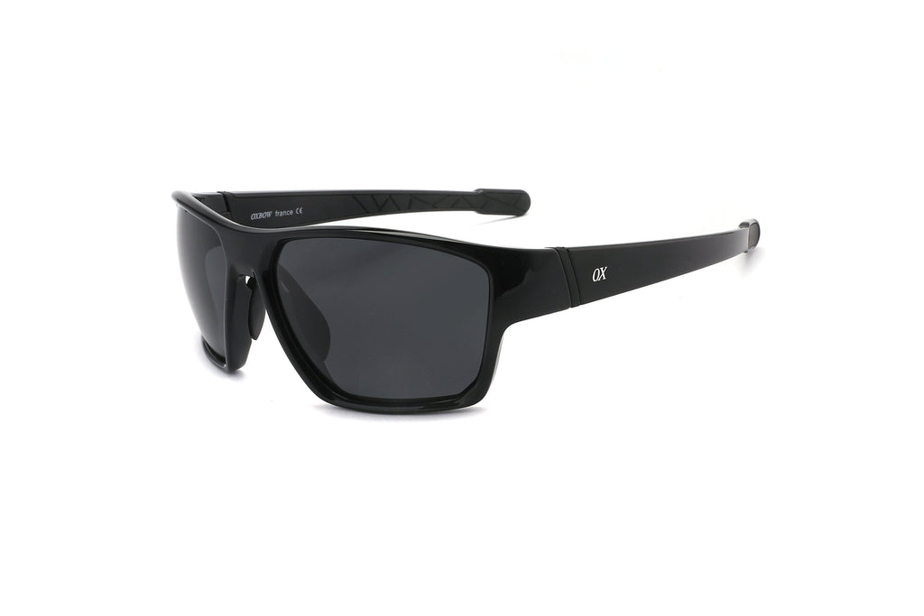 Anteojos Oxbow Negro / Gris Oscuro - OX 258 01, vista en ángulo