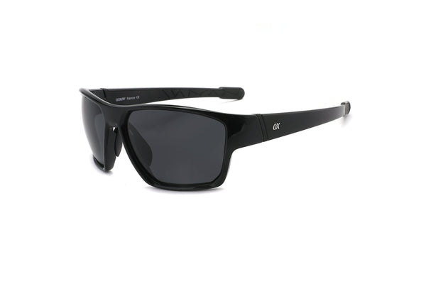 Anteojos Oxbow Negro / Gris Oscuro - OX 258 01, vista en ángulo